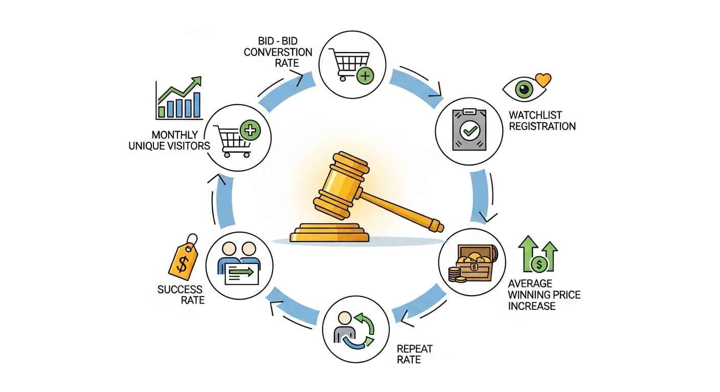 auction-kpi-improvement-cycle