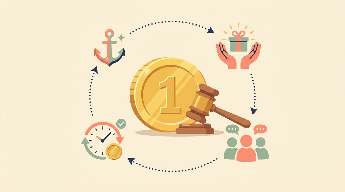 auction-one-yen-start-behavioral-economics