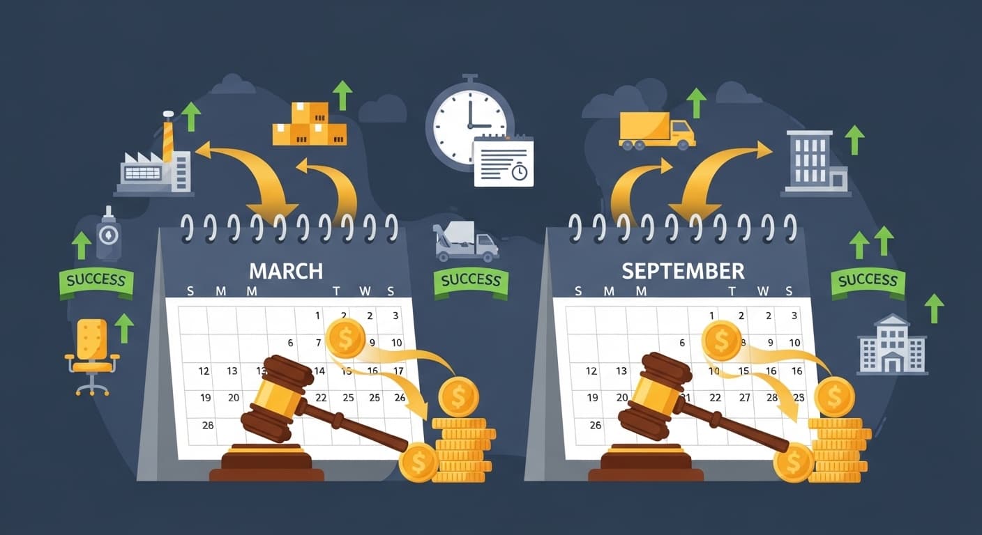 fiscal-year-end-auction-strategy